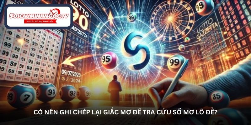 Có nên ghi chép lại giấc mơ để tra cứu sổ mơ lô đề?