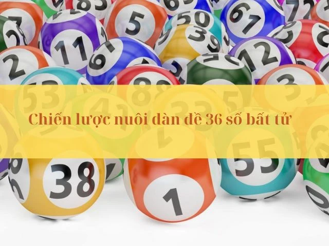Chiến lược nuôi dàn đề 36 số hiệu quả cao