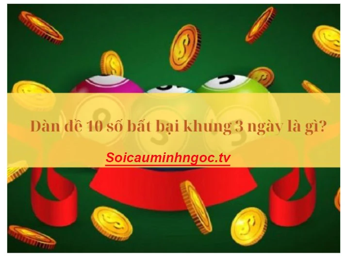 Nuôi dàn de 10 số khung 3 ngày bất bại hiệu quả 