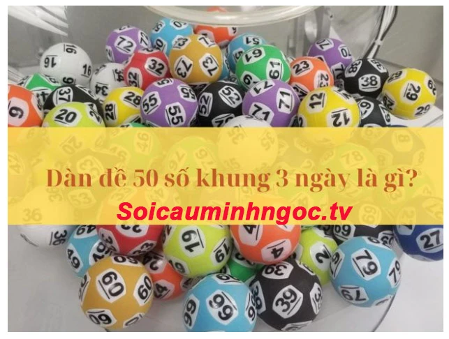 Hiểu như thế nào về dàn đề 50 số khung 3 ngày?