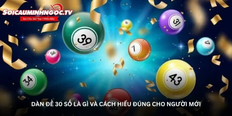 Dàn đề 30 số khung 5 ngày chính xác đánh quanh năm