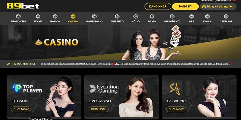 Lịch sử hình thành và phát triển của 89BET